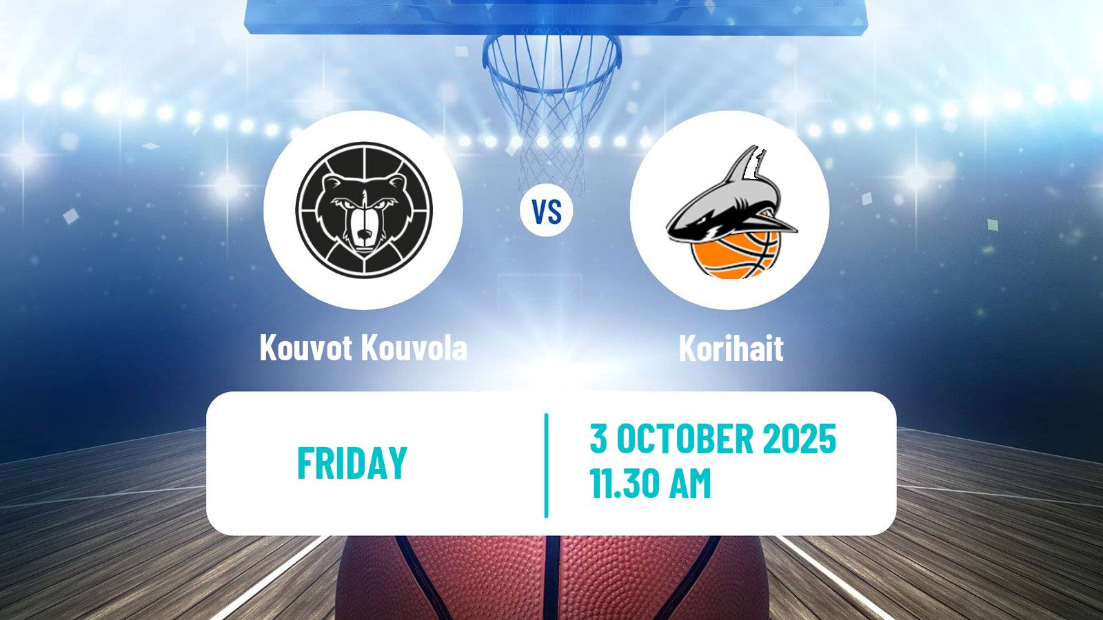 Basketball Finnish Korisliiga Kouvot Kouvola - Korihait