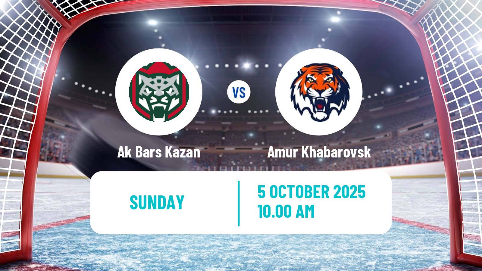 Hockey KHL Ak Bars Kazan - Amur Khabarovsk