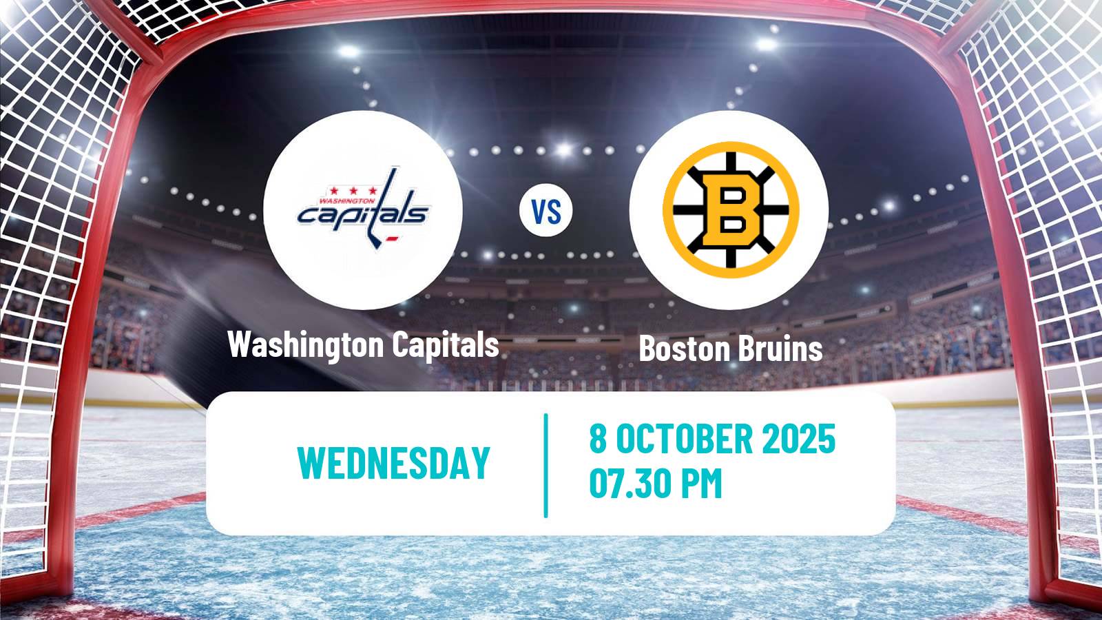 Hockey NHL Washington Capitals - Boston Bruins