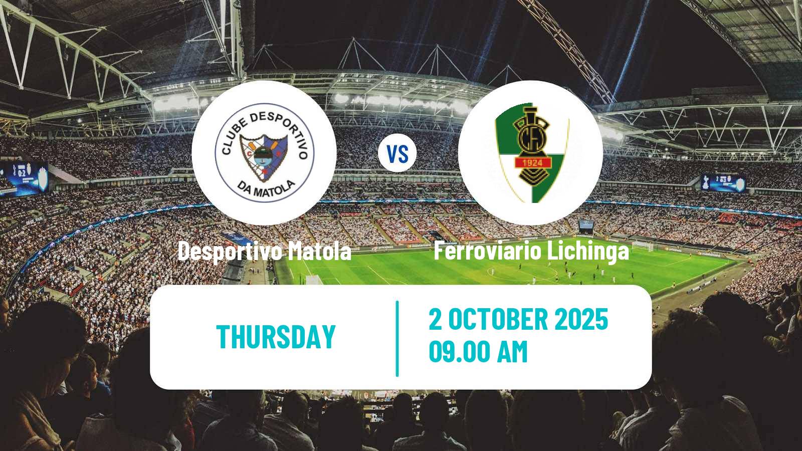 Soccer Mozambique Moçambola Desportivo Matola - Ferroviario Lichinga