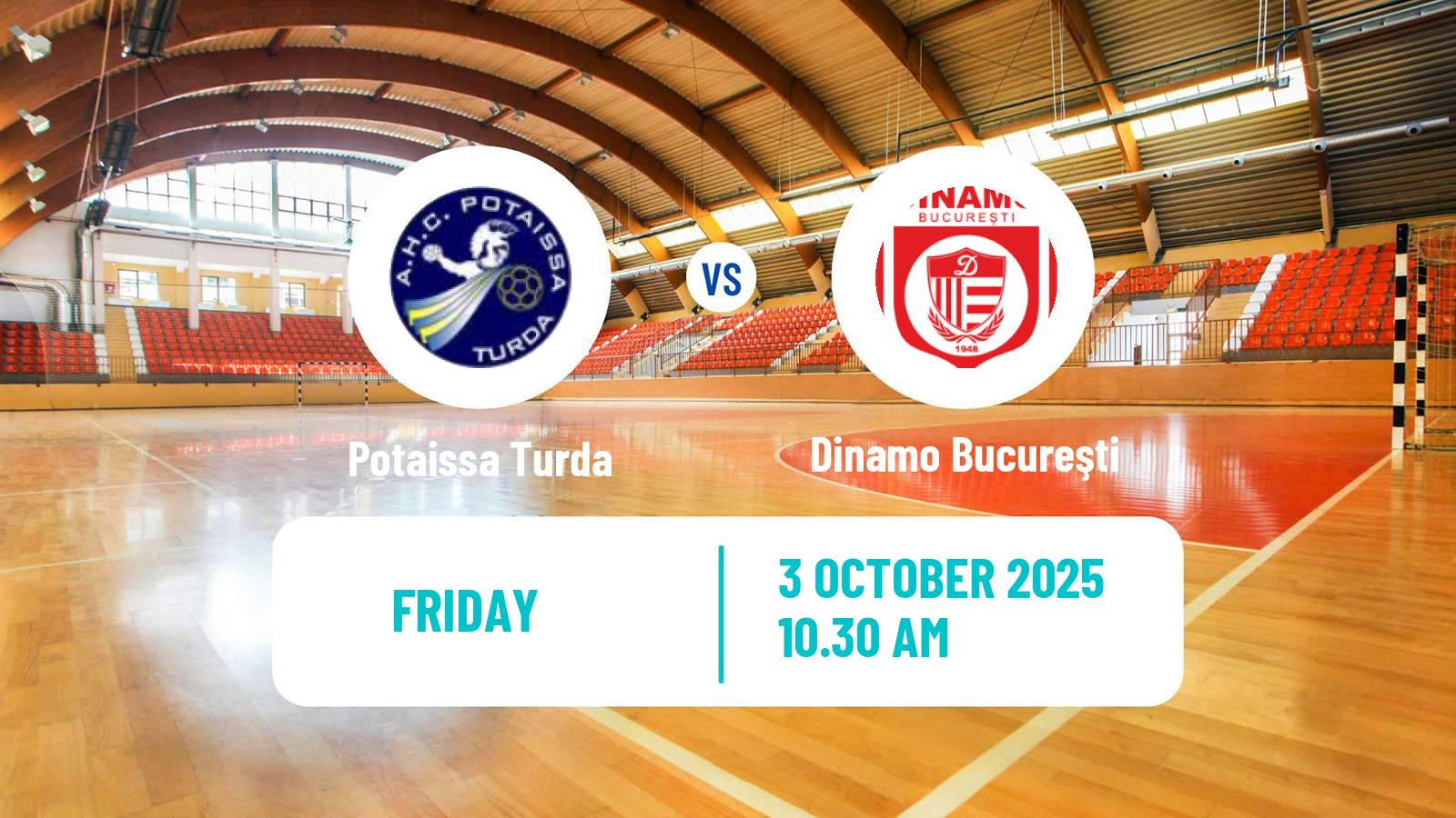 Handball Romanian Liga Nationala Handball Potaissa Turda - Dinamo Bucureşti