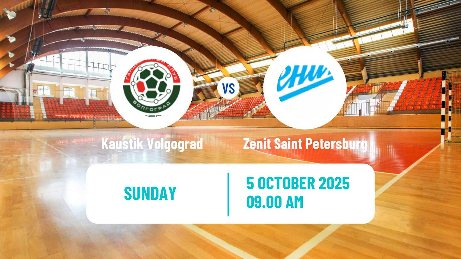 Handball Russian Superleague Handball Kaustik Volgograd - Zenit Saint Petersburg