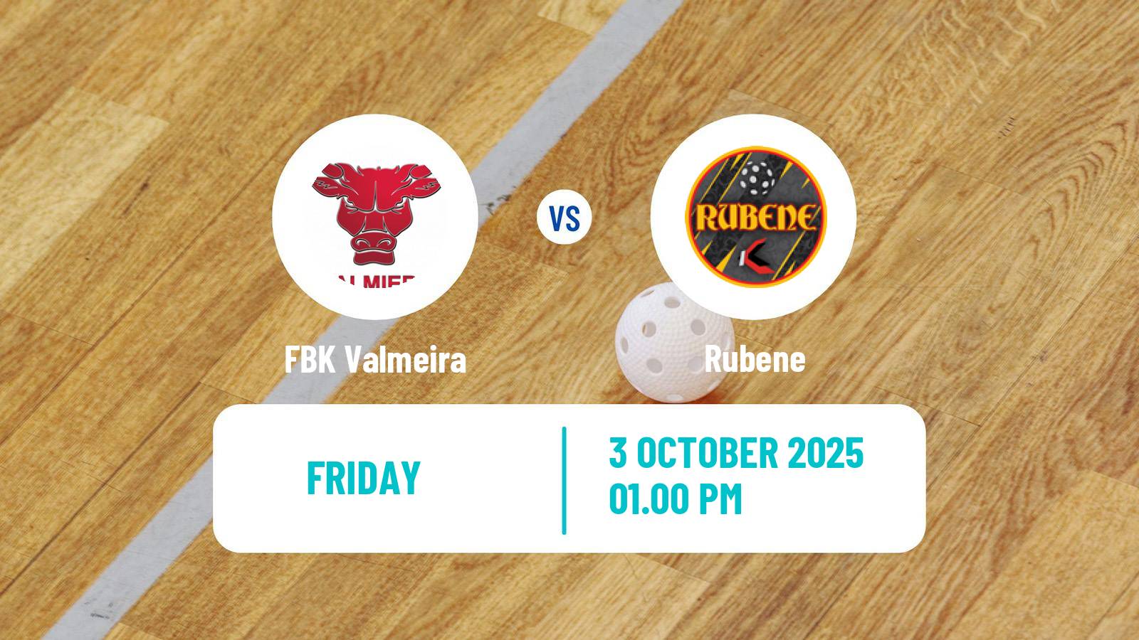 Floorball Latvian Elvi Liga Valmeira - Rubene