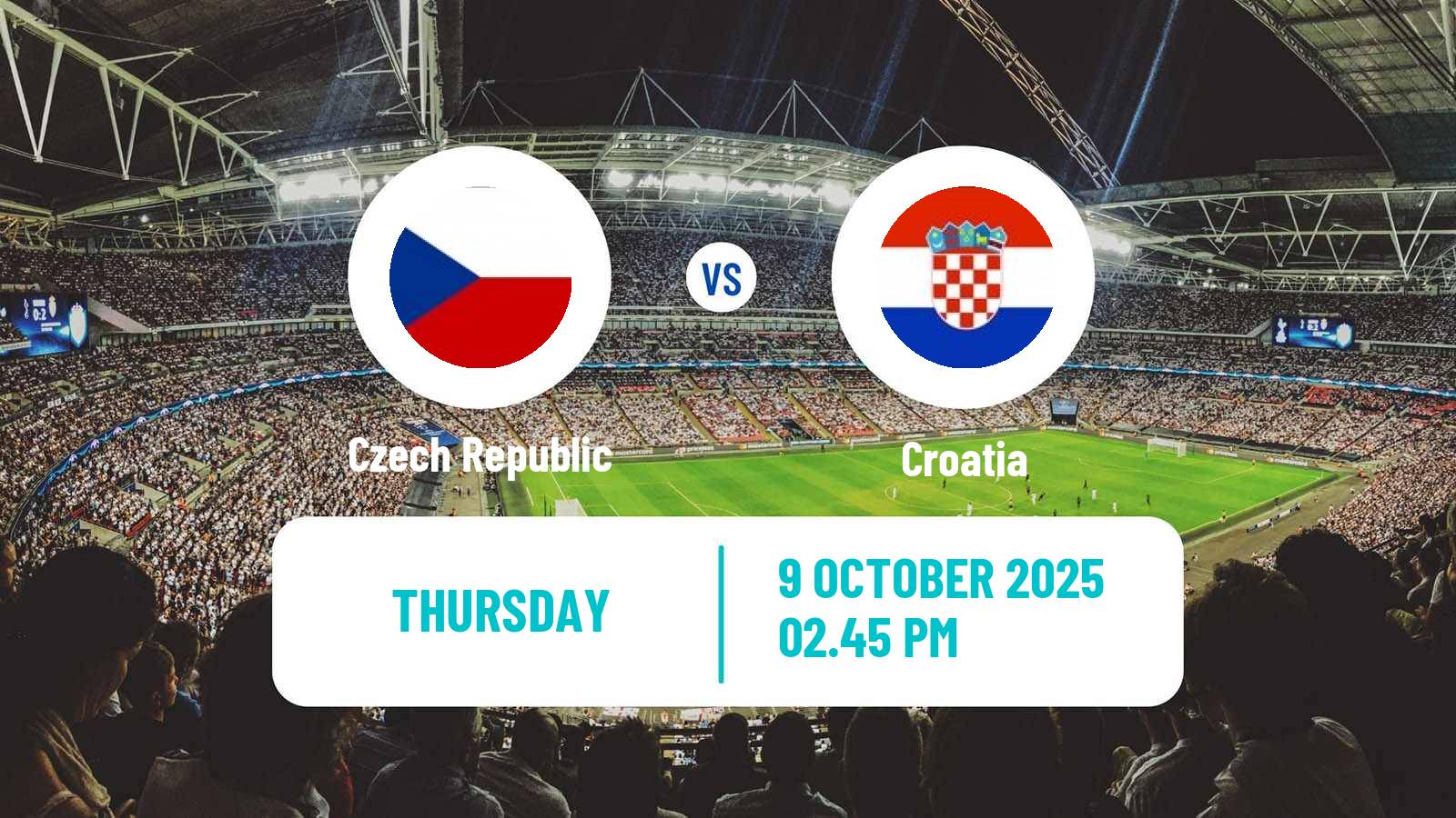 Soccer FIFA World Cup Czech Republic - Croatia