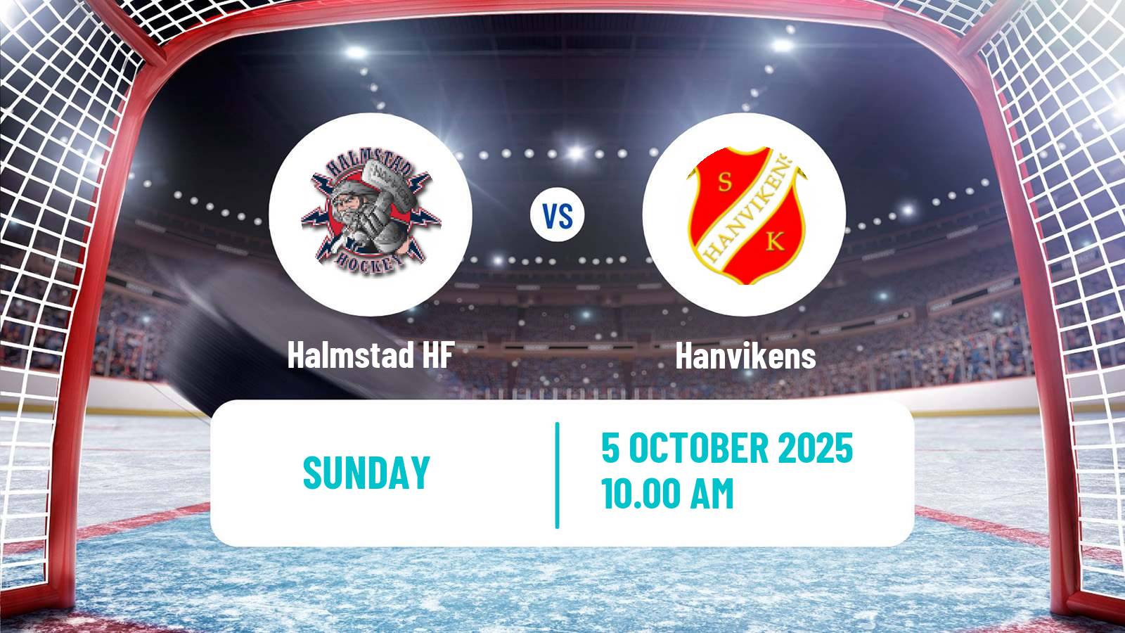 Hockey Swedish HockeyEttan Sodra Halmstad - Hanvikens