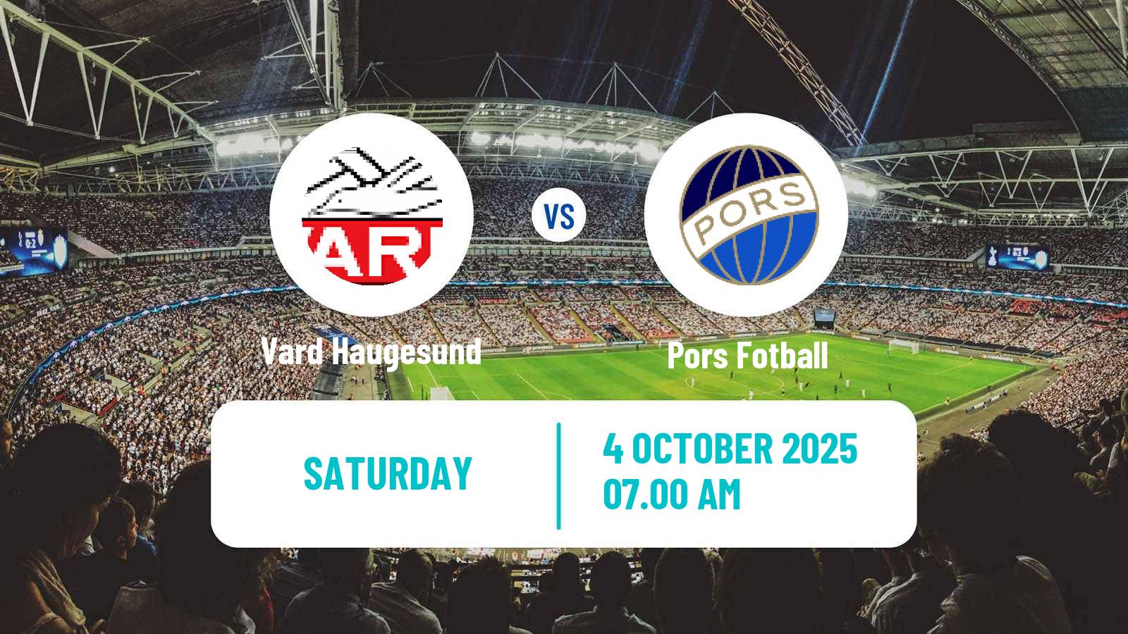 Soccer Norwegian Division 2 - Group 1 Vard Haugesund - Pors