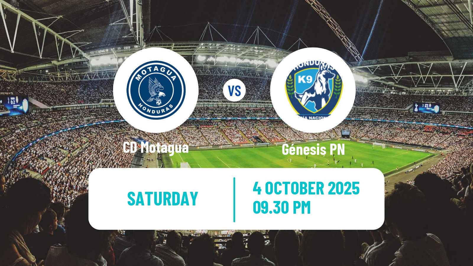 Soccer Honduras Liga Nacional Motagua - Génesis PN