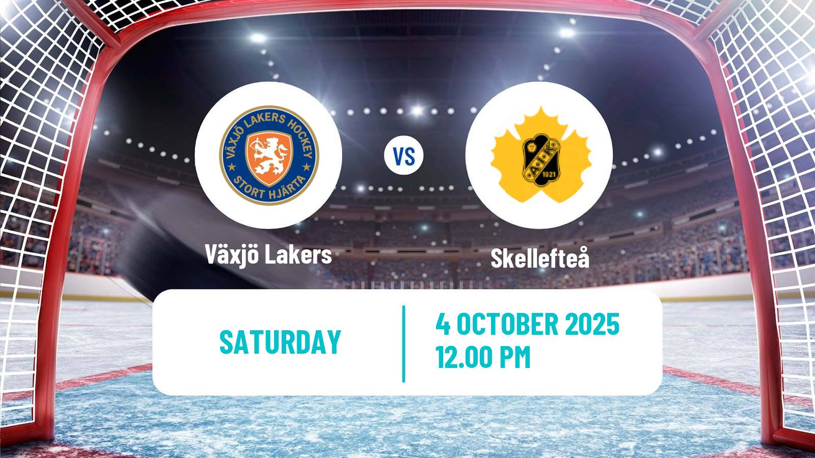 Hockey SHL Växjö Lakers - Skellefteå