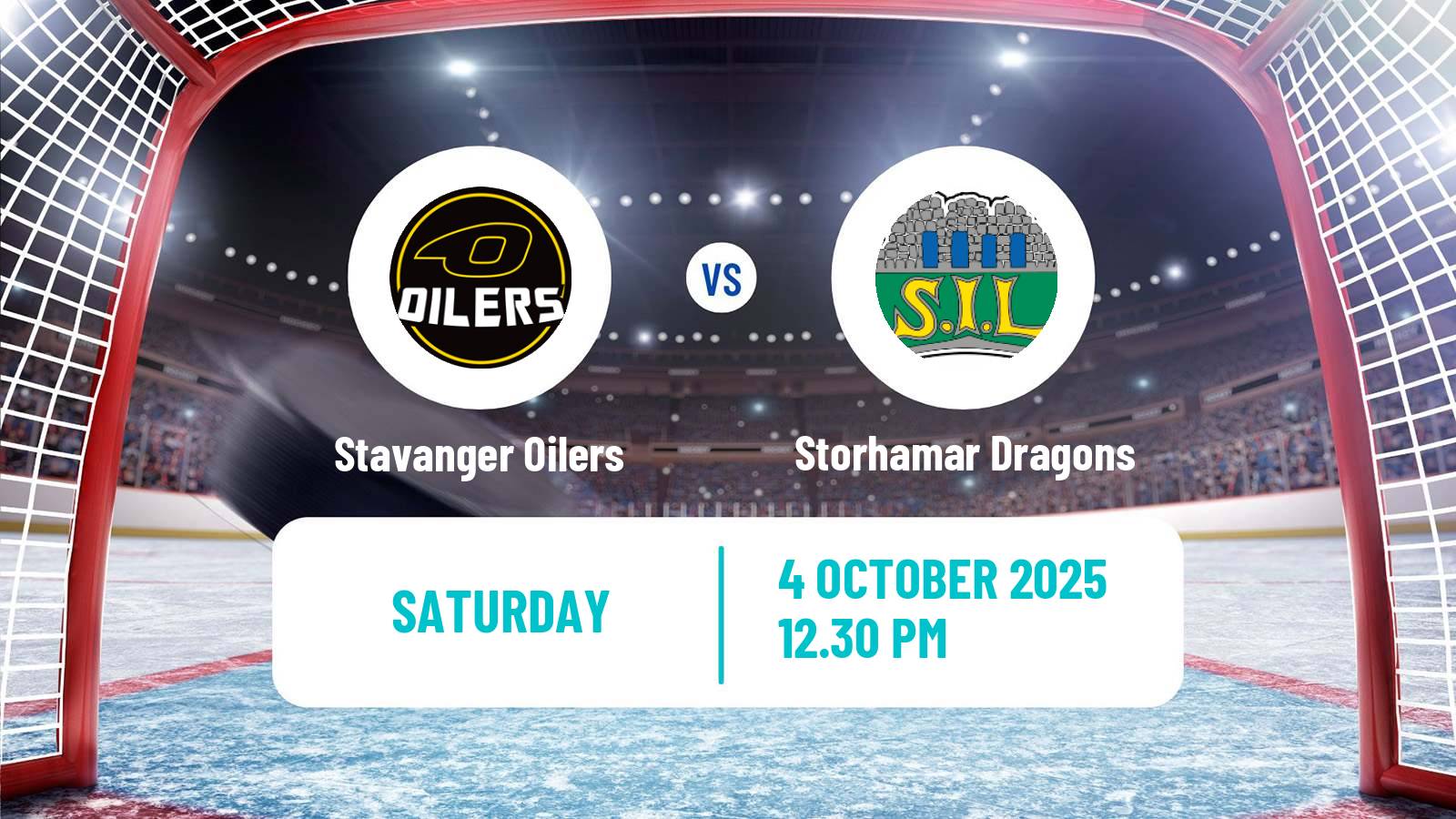 Hockey Norwegian Ligaen Hockey Stavanger Oilers - Storhamar Dragons