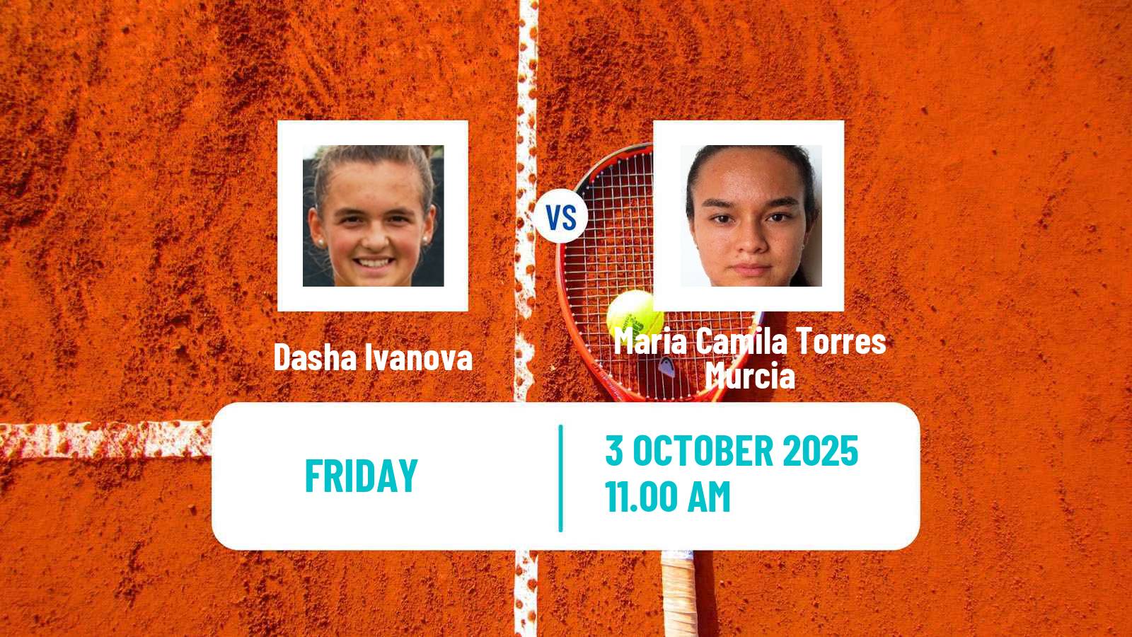 Tennis ITF W15 Santa Tecla Women Dasha Ivanova - Maria Camila Torres Murcia