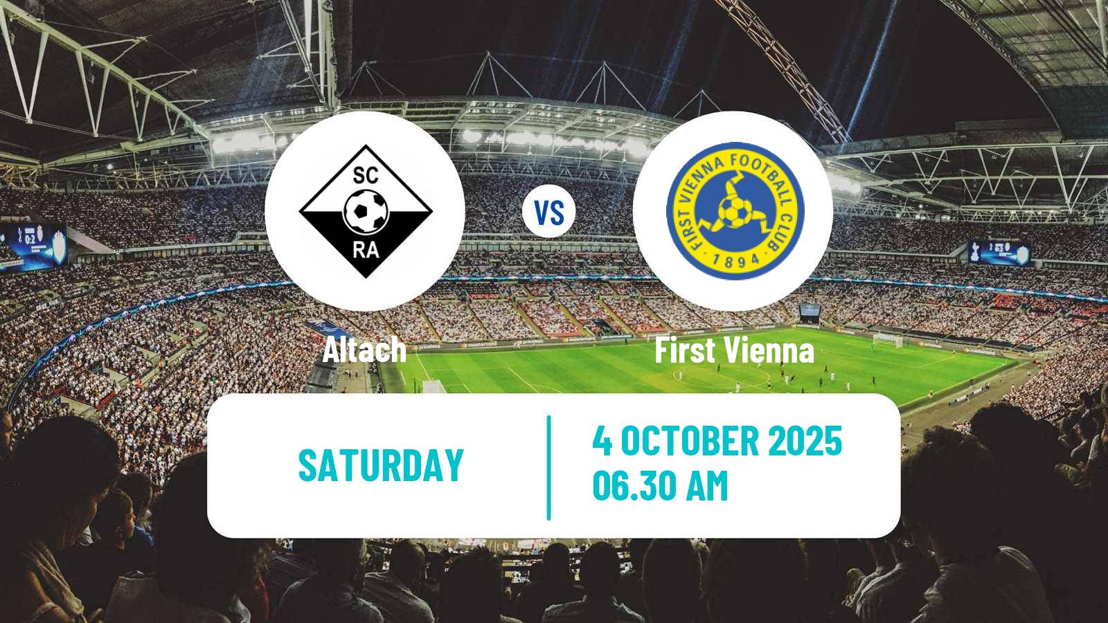 Soccer Austrian Bundesliga Women Altach - First Vienna