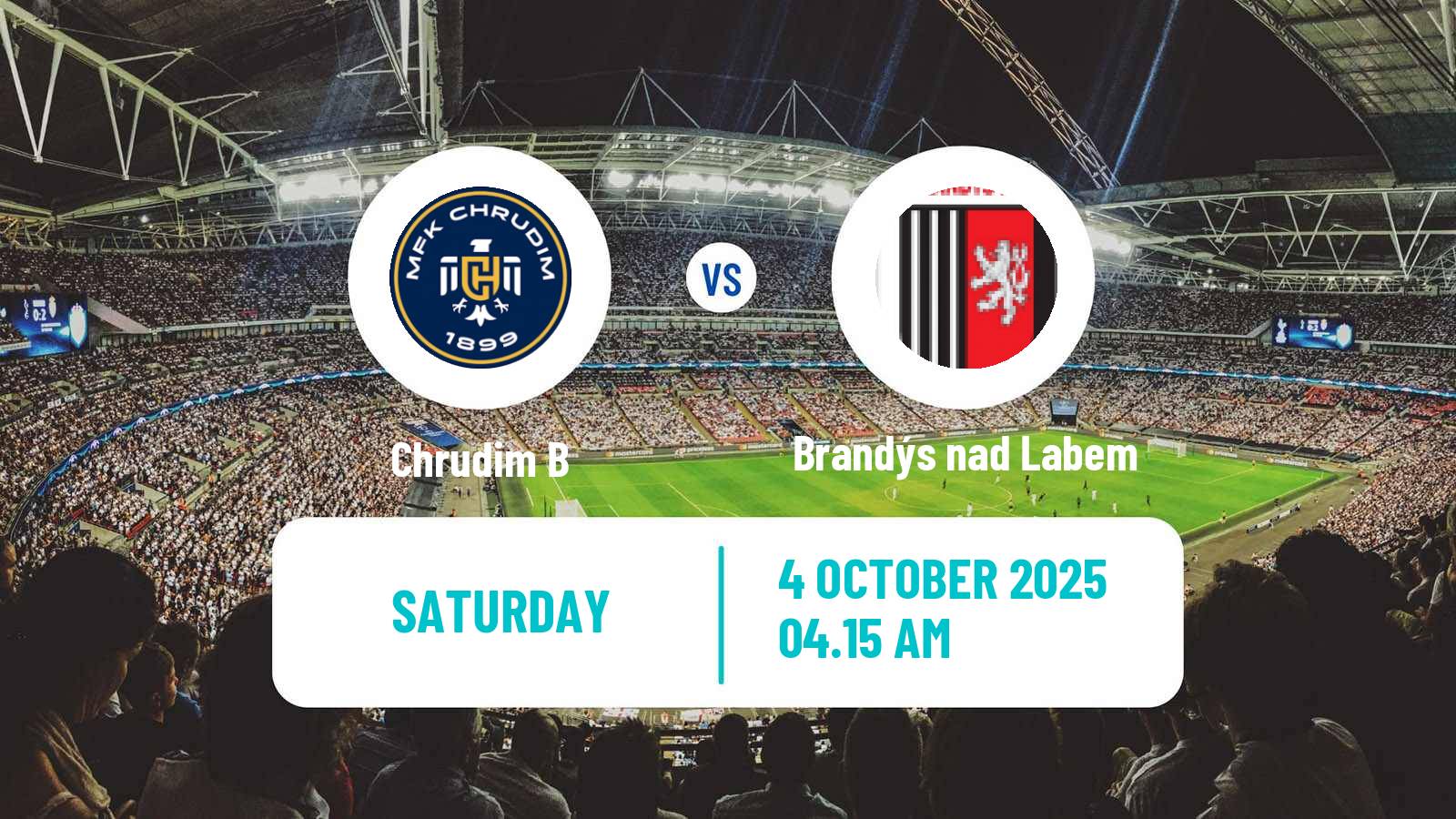 Soccer Czech Division C Chrudim B - Brandýs nad Labem