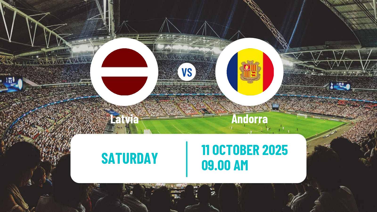 Soccer FIFA World Cup Latvia - Andorra