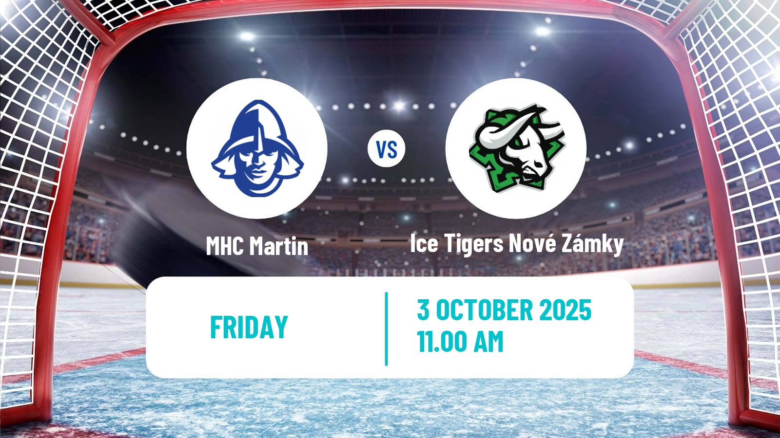Hockey Slovak 1 Liga Hockey Martin - Ice Tigers Nové Zámky