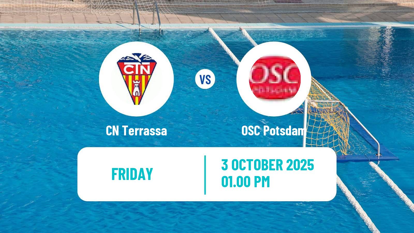 Water polo Euro Cup Water Polo Terrassa - Potsdam