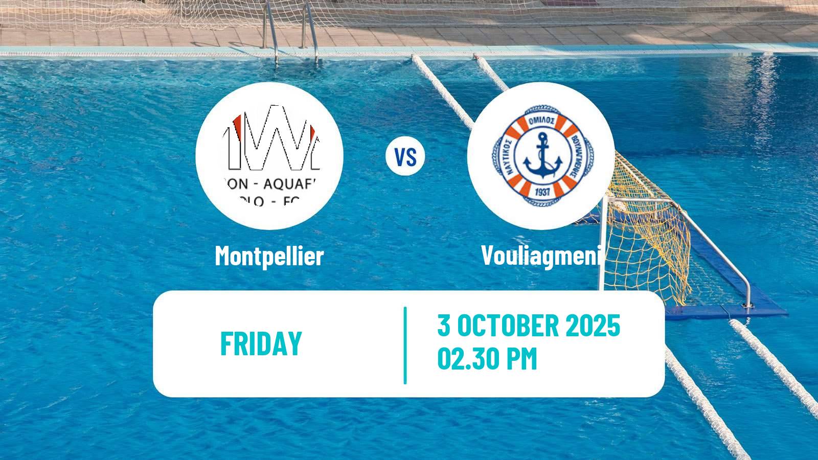Water polo Euro Cup Water Polo Montpellier - Vouliagmeni