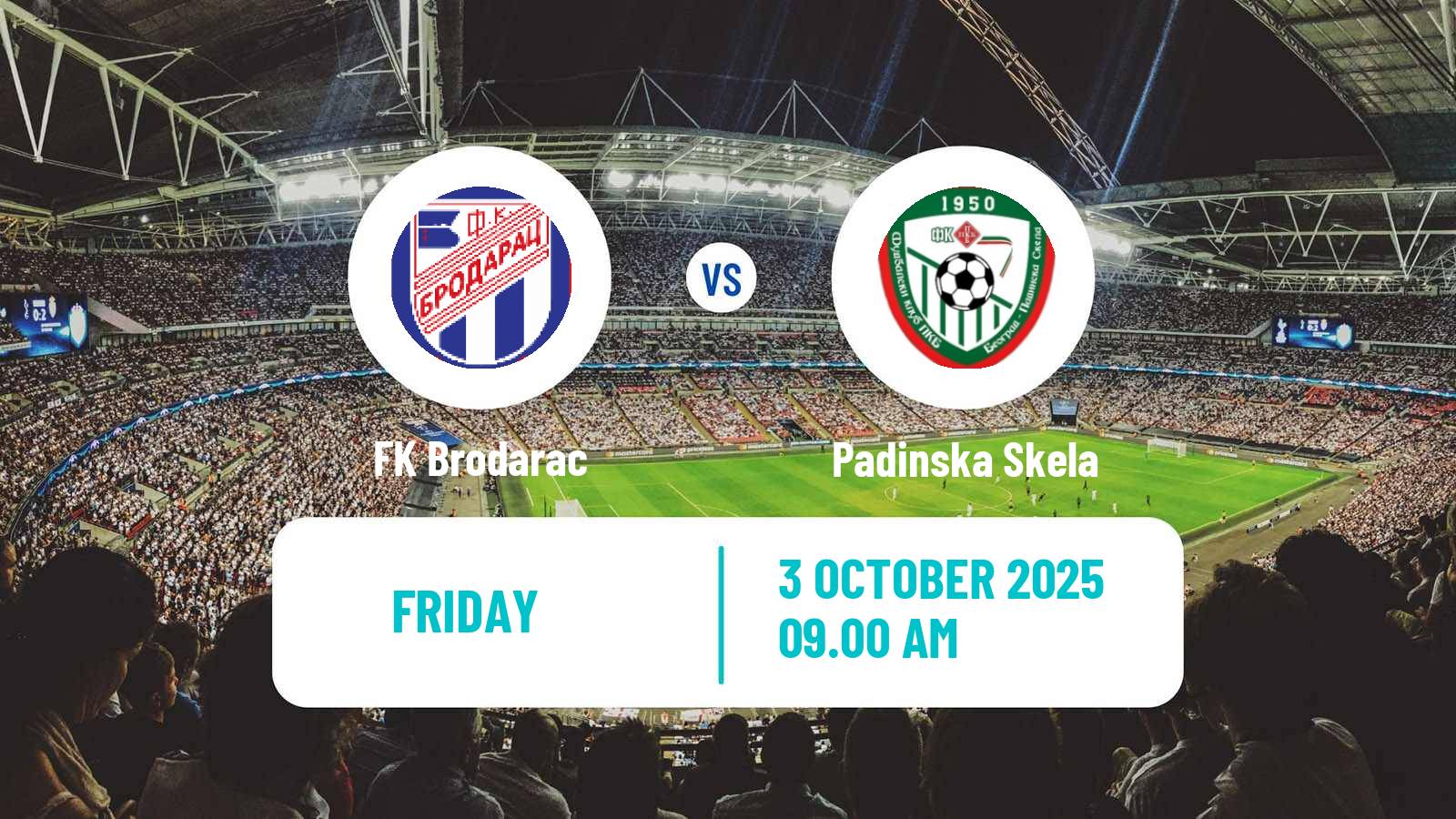 Soccer Serbian Srpska Liga - Belgrade Brodarac - Padinska Skela