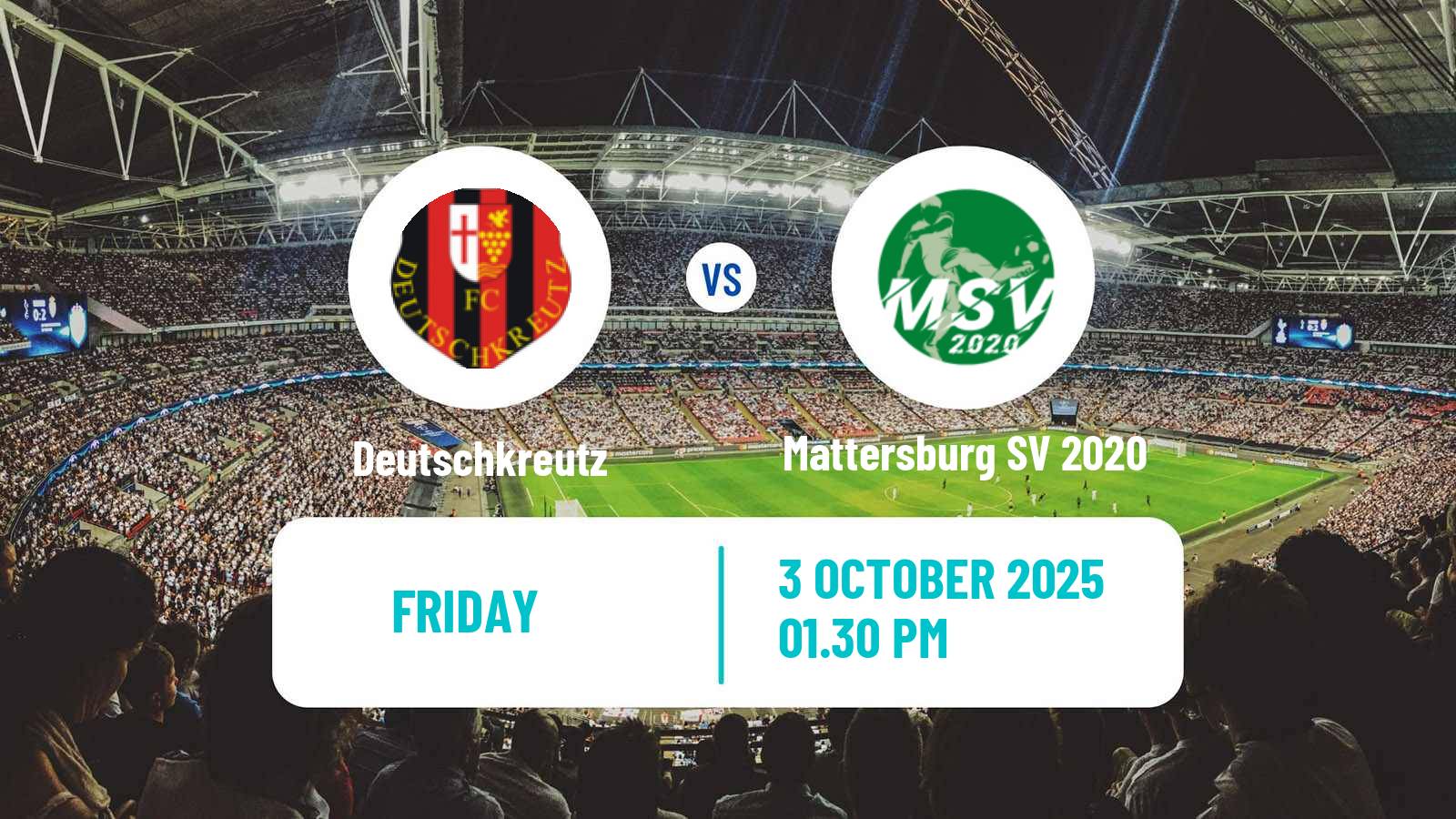 Soccer Austrian Landesliga Burgenland Deutschkreutz - Mattersburg SV 2020