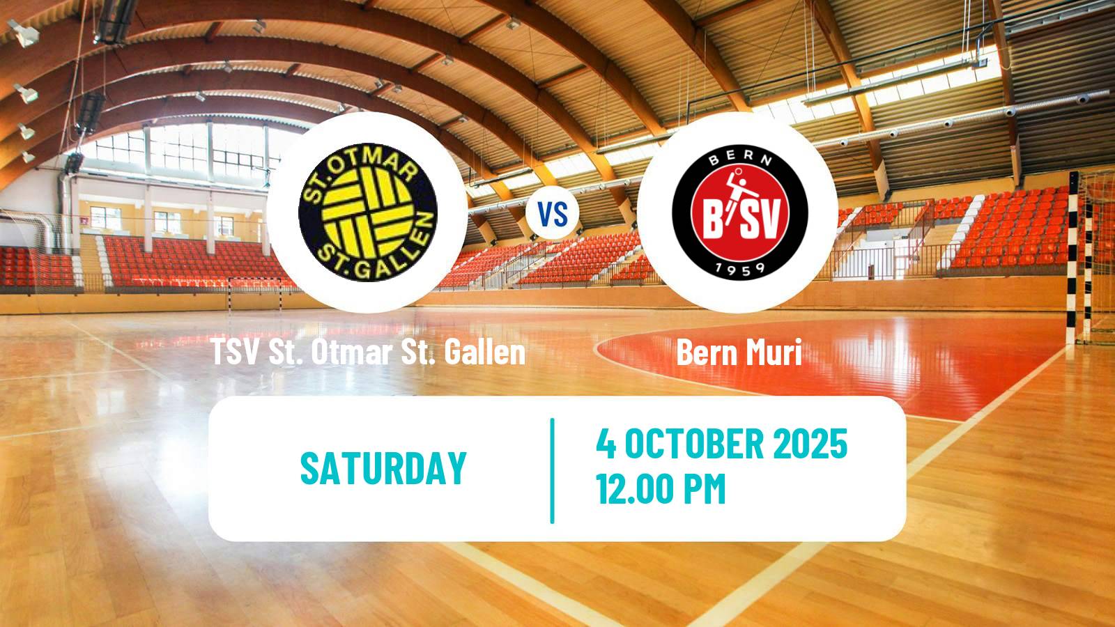 Handball Swiss NLA Handball TSV St. Otmar St. Gallen - Bern Muri