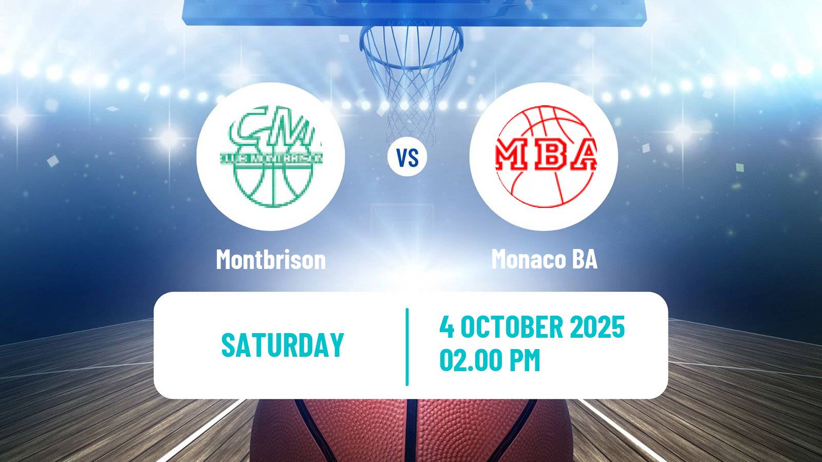 Basketball French Ligue 2 Basketball Women Montbrison - Monaco