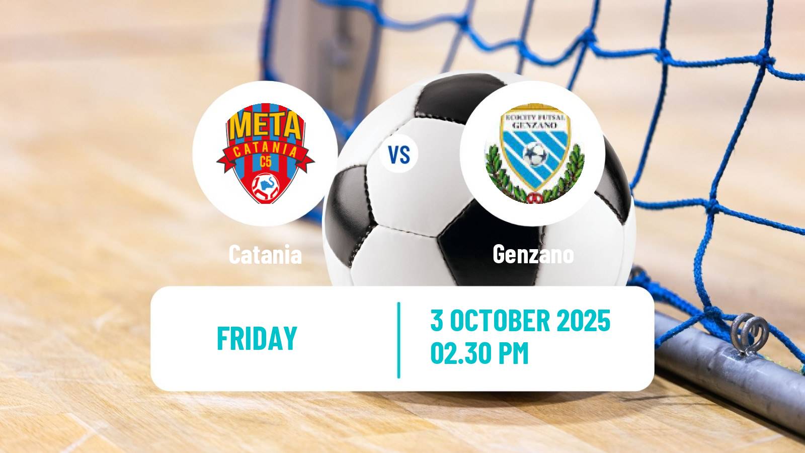 Futsal Italian Serie A Futsal Catania - Genzano