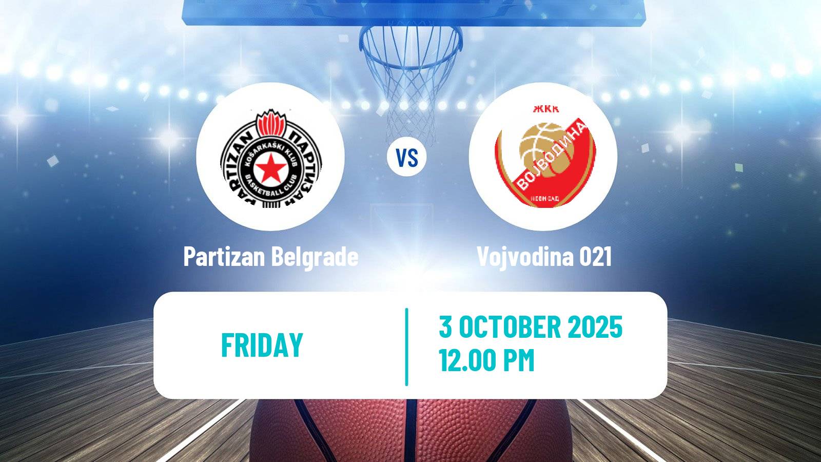 Basketball Serbian 1 ZLS Basketball Women Partizan Belgrade - Vojvodina 021