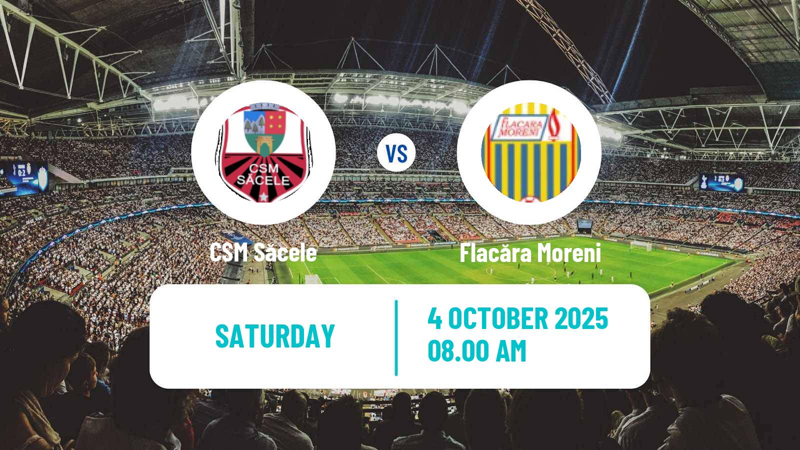 Soccer Romanian Liga 3 - Seria 4 CSM Săcele - Flacăra Moreni