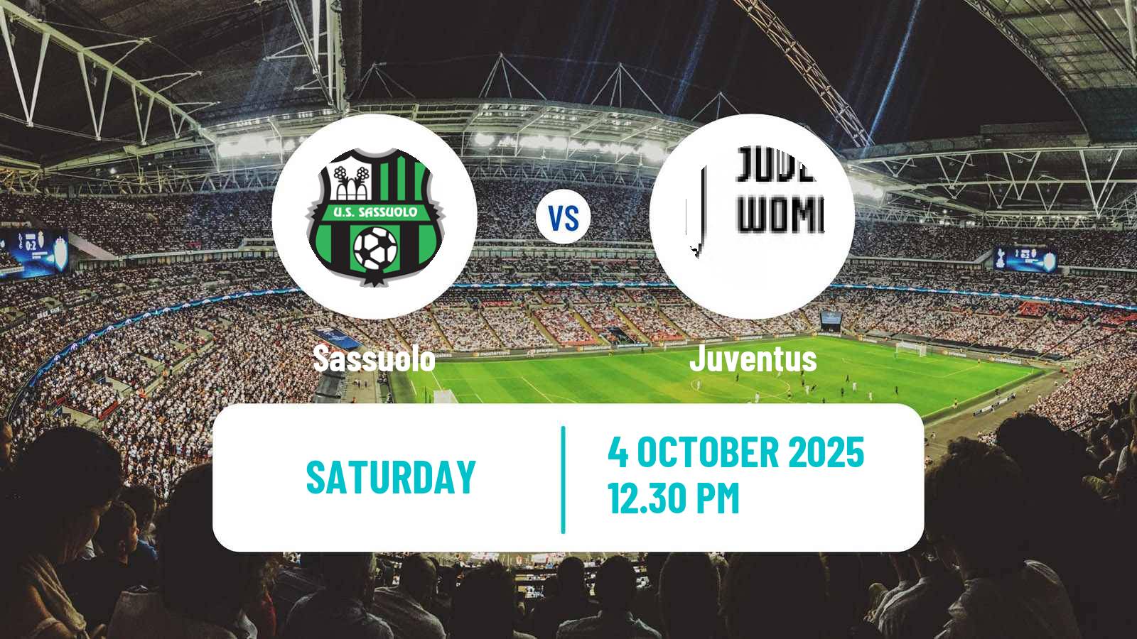 Soccer Italian Serie A Women Sassuolo - Juventus