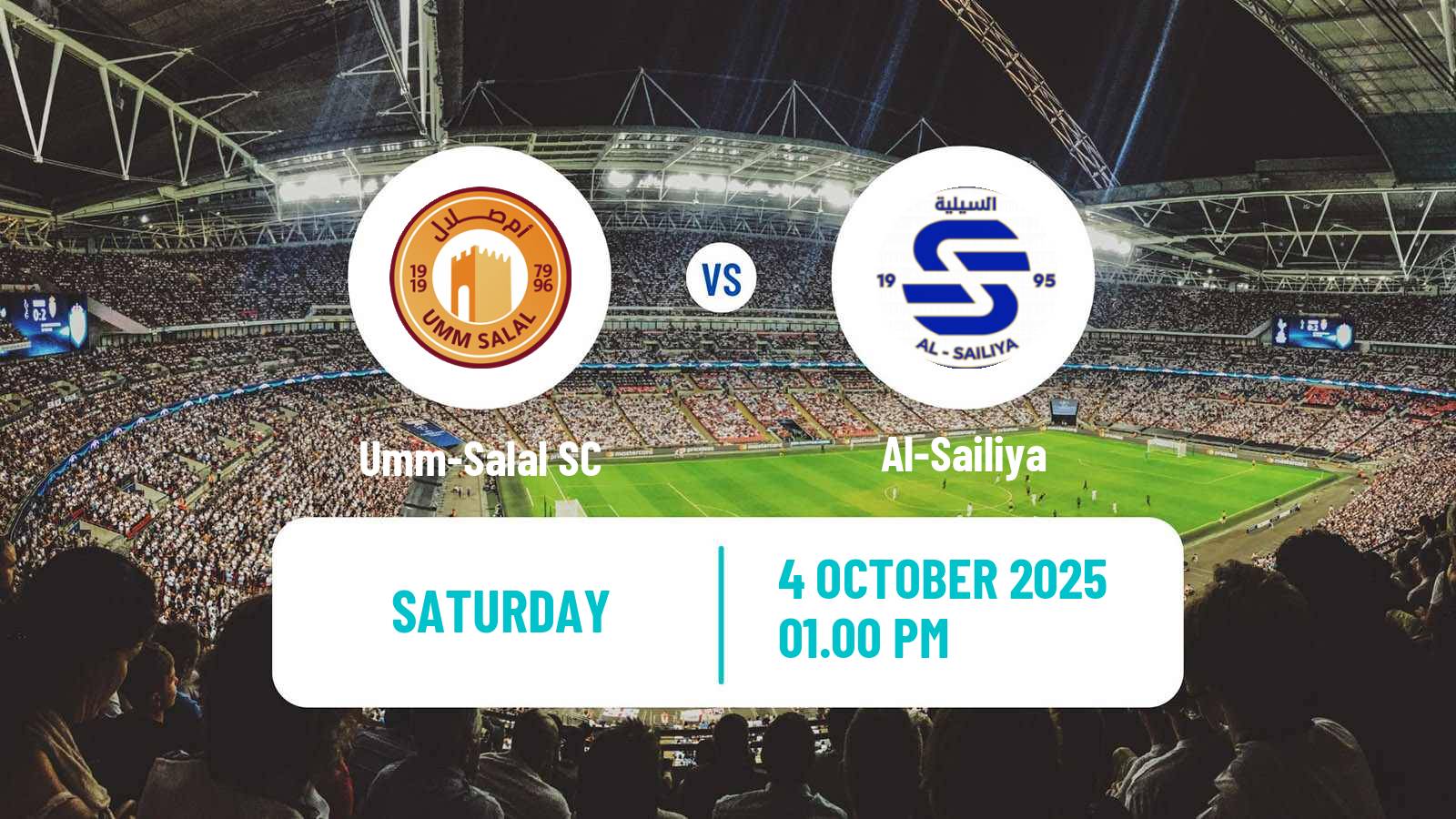 Soccer Qatar QSL Cup Umm-Salal - Al-Sailiya