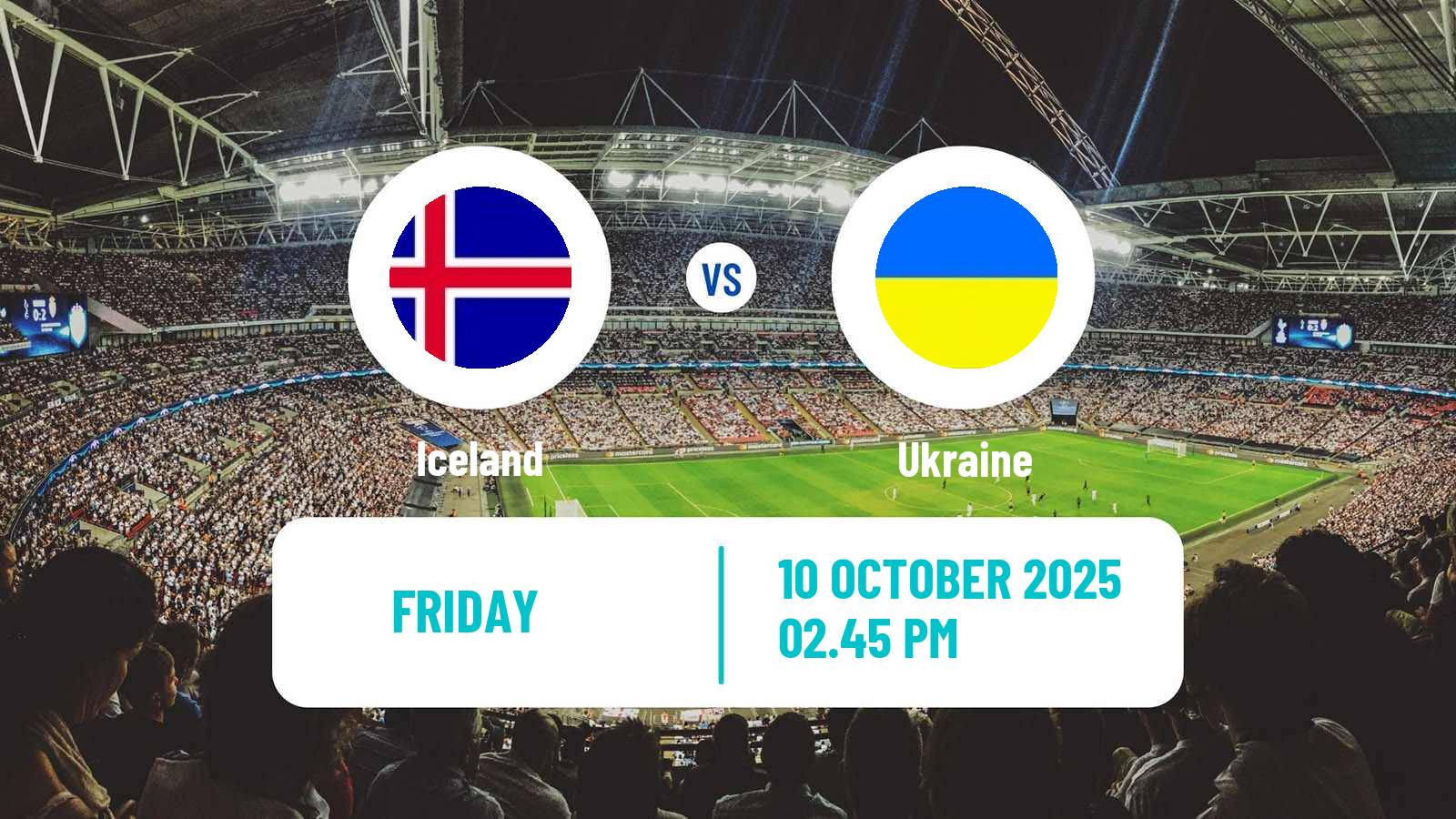 Soccer FIFA World Cup Iceland - Ukraine