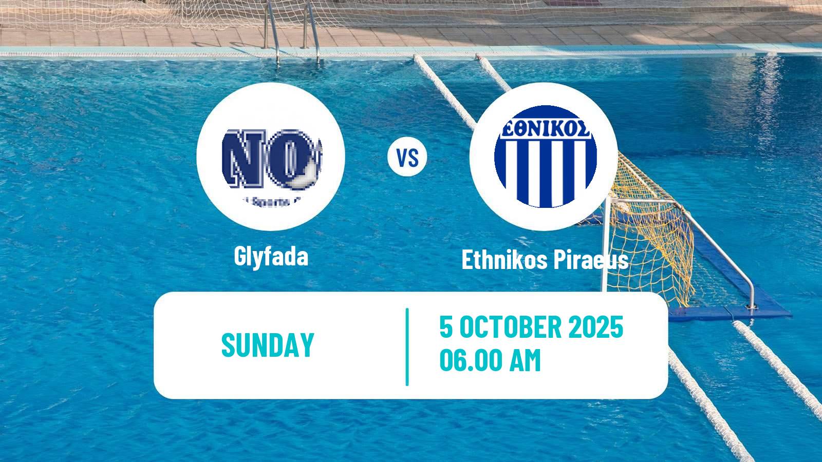 Water polo Greek A1 Water Polo Women Glyfada - Ethnikos Piraeus