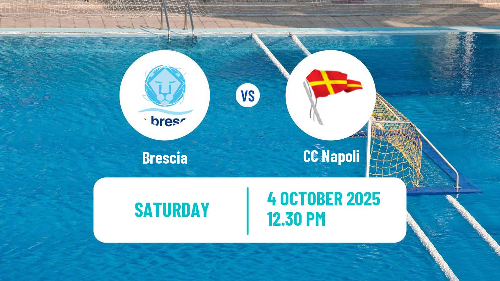 Water polo Italian A1 Water Polo Brescia - Napoli