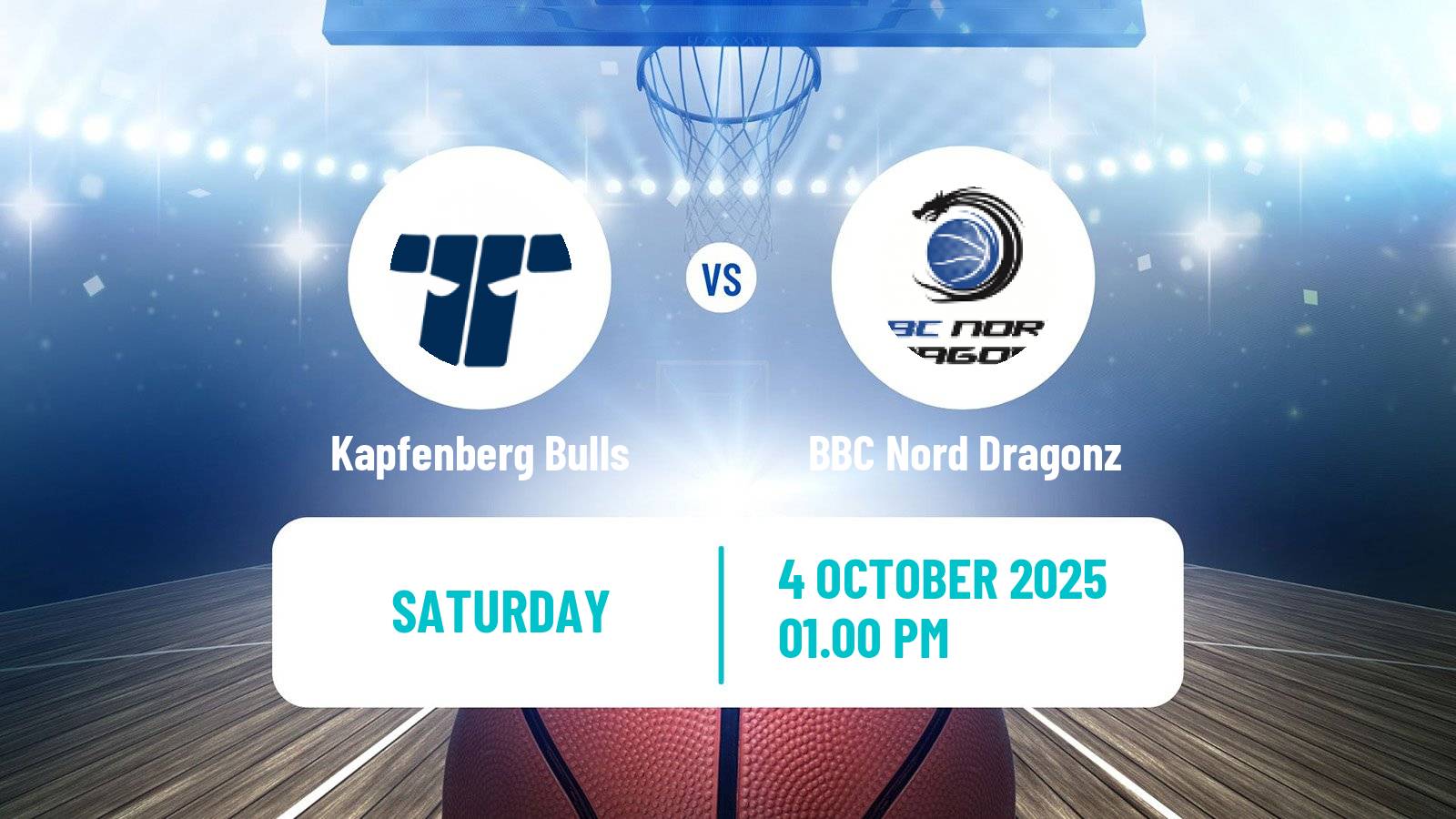 Basketball Austrian Superliga Basketball Kapfenberg Bulls - BBC Nord Dragonz