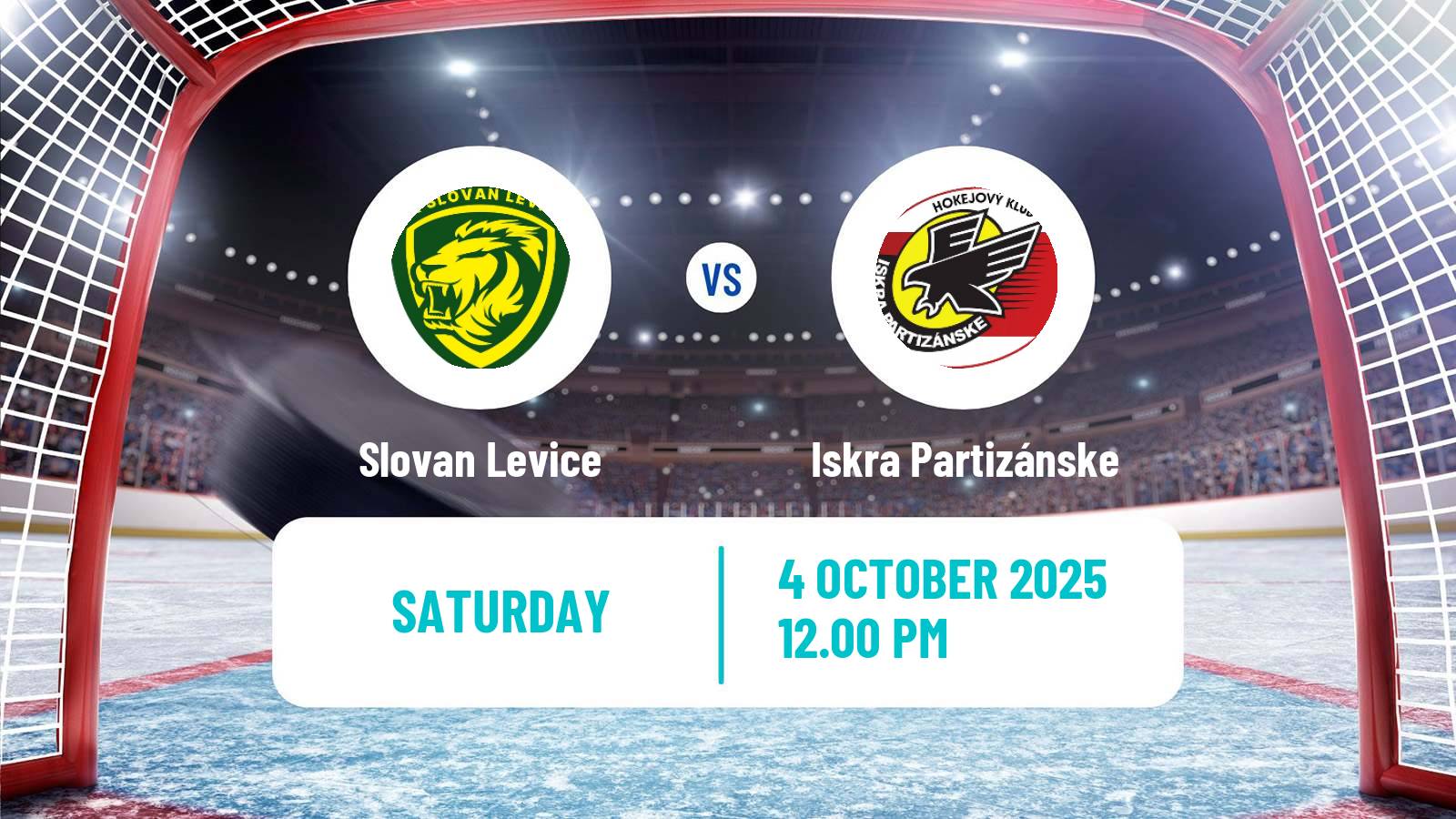 Hockey Slovak 2 Liga Hockey Slovan Levice - Iskra Partizánske