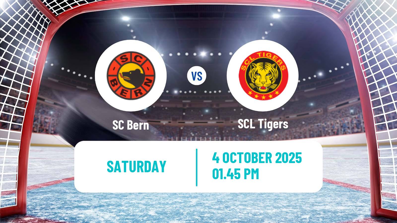 Hockey Swiss National League Hockey Bern - SCL Tigers