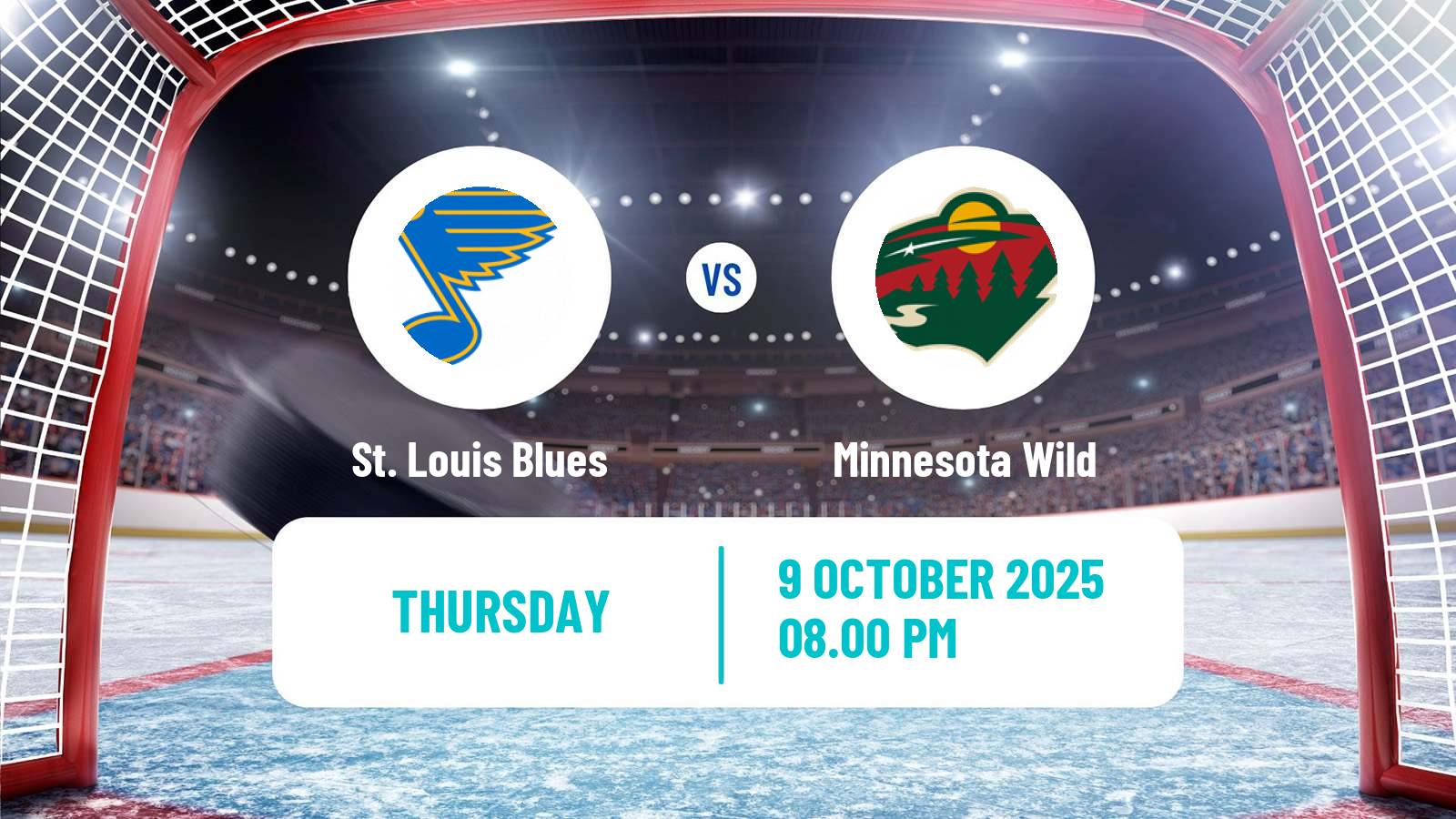 Hockey NHL St. Louis Blues - Minnesota Wild