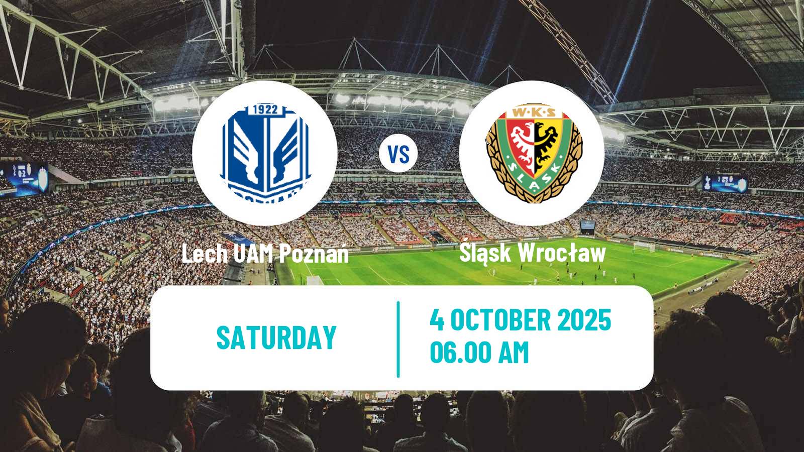 Soccer Polish Ekstraliga Women Lech UAM Poznań - Śląsk Wrocław