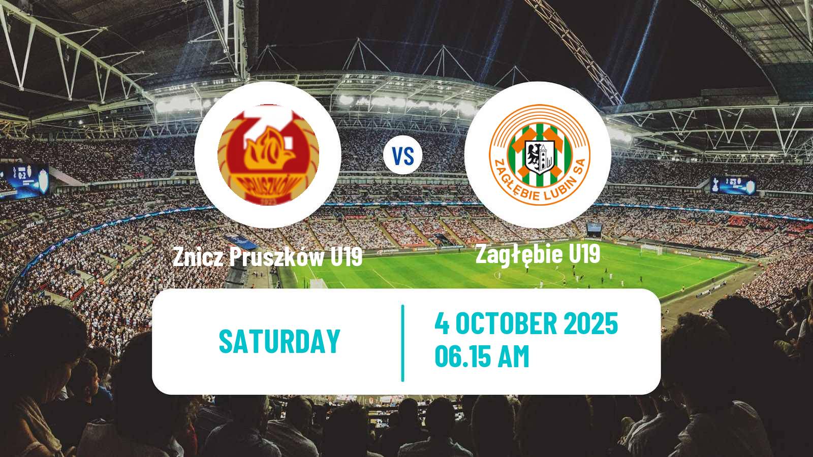 Soccer Polish Central Youth League Znicz Pruszków U19 - Zagłębie U19