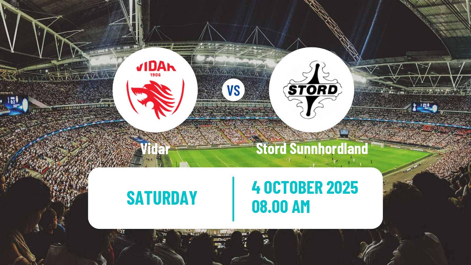 Soccer Norwegian Division 3 - Group 5 Vidar - Stord Sunnhordland