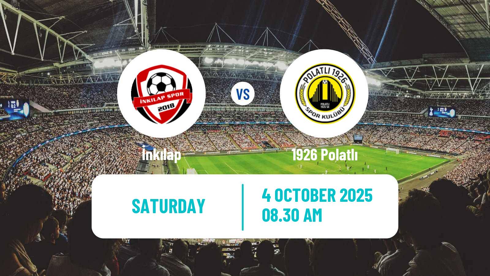 Soccer Turkish 3 Lig Group 1 İnkılap - 1926 Polatlı