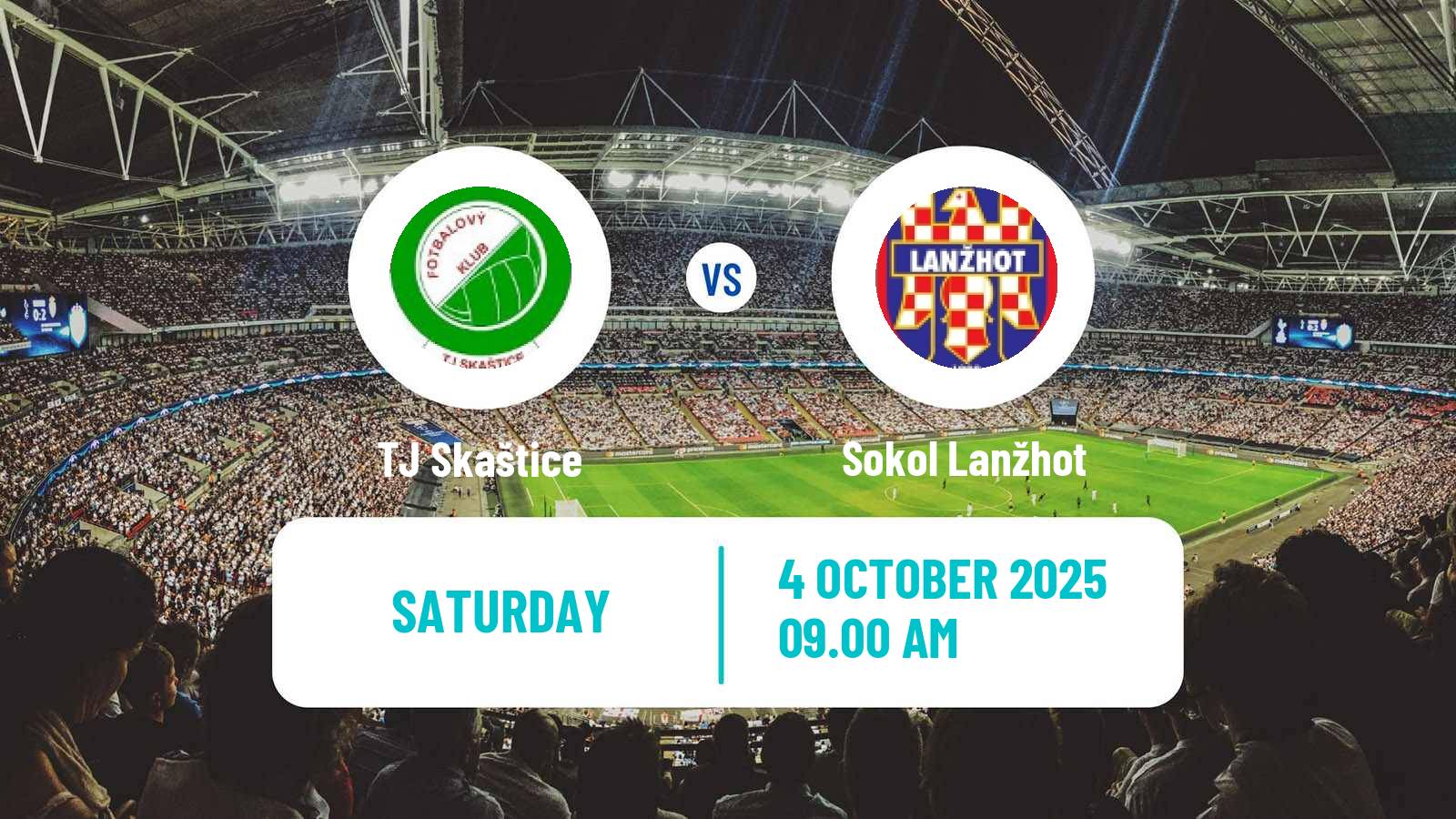 Soccer Czech Division E Skaštice - Sokol Lanžhot