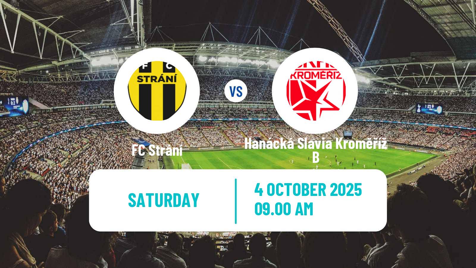 Soccer Czech Division E Strání - Hanácká Slavia Kroměříž B