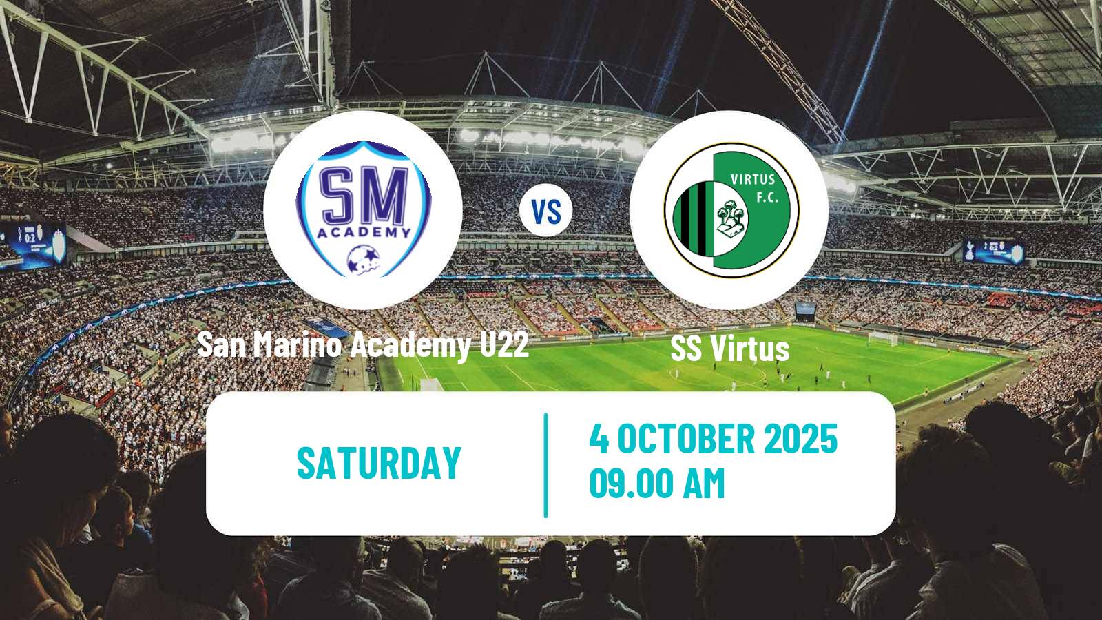 Soccer San Marino Campionato Sammarinese San Marino Academy U22 - Virtus