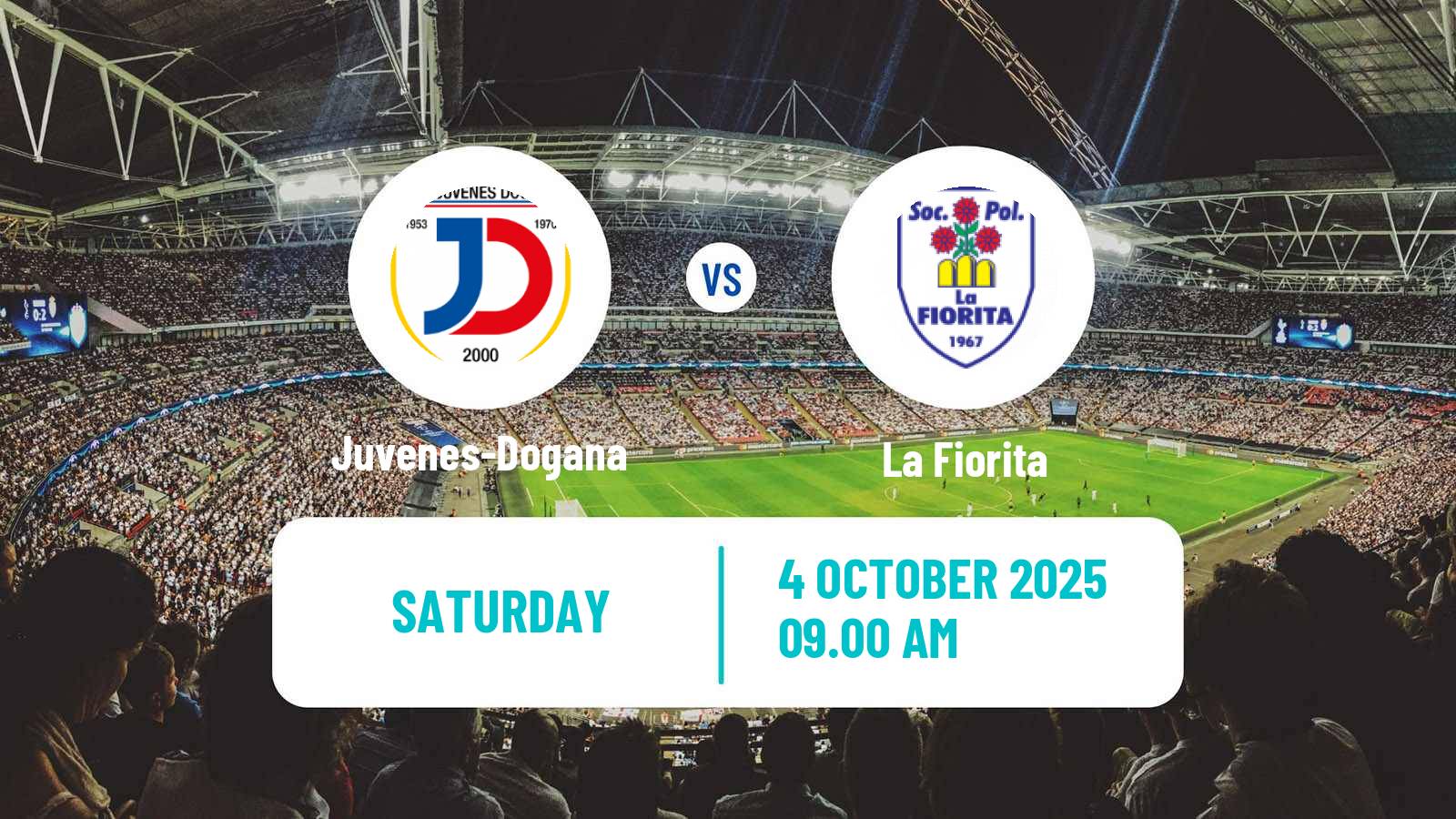 Soccer San Marino Campionato Sammarinese Juvenes-Dogana - La Fiorita