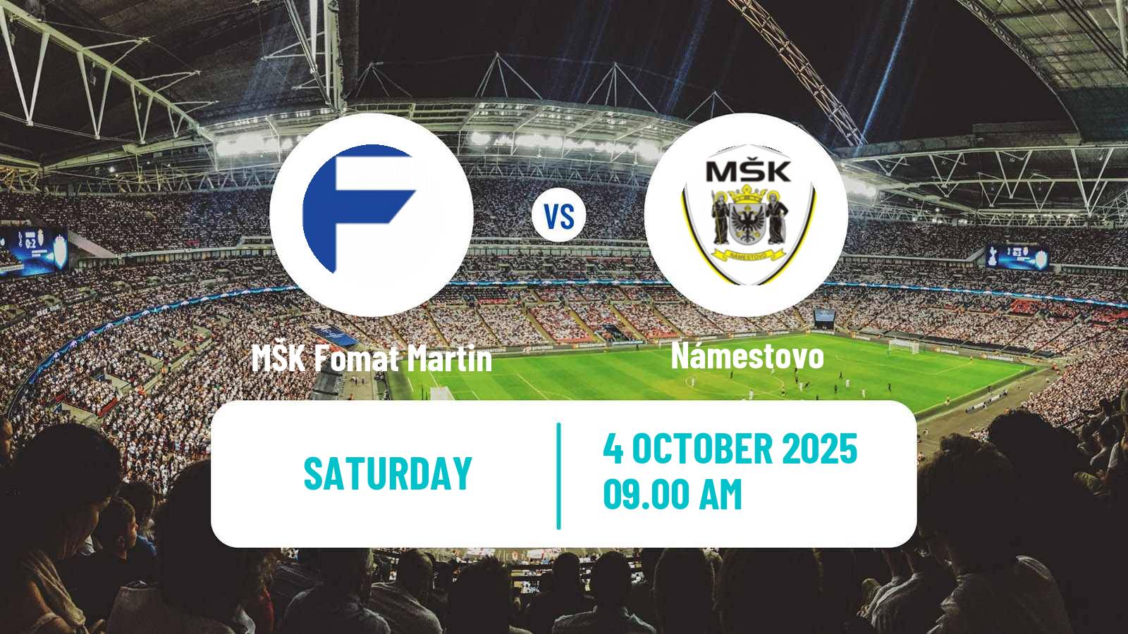Soccer Slovak 3 Liga Central MŠK Fomat Martin - Námestovo