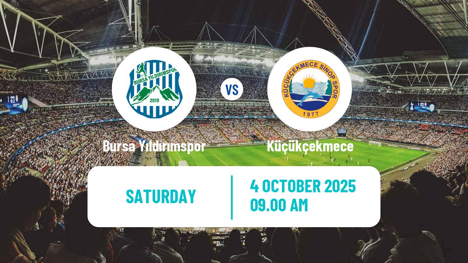 Soccer Turkish 3 Lig Group 1 Bursa Yıldırımspor - Küçükçekmece