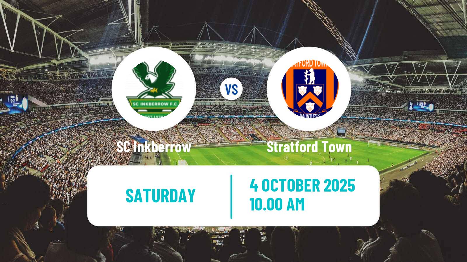 Soccer English FA Trophy Inkberrow - Stratford Town