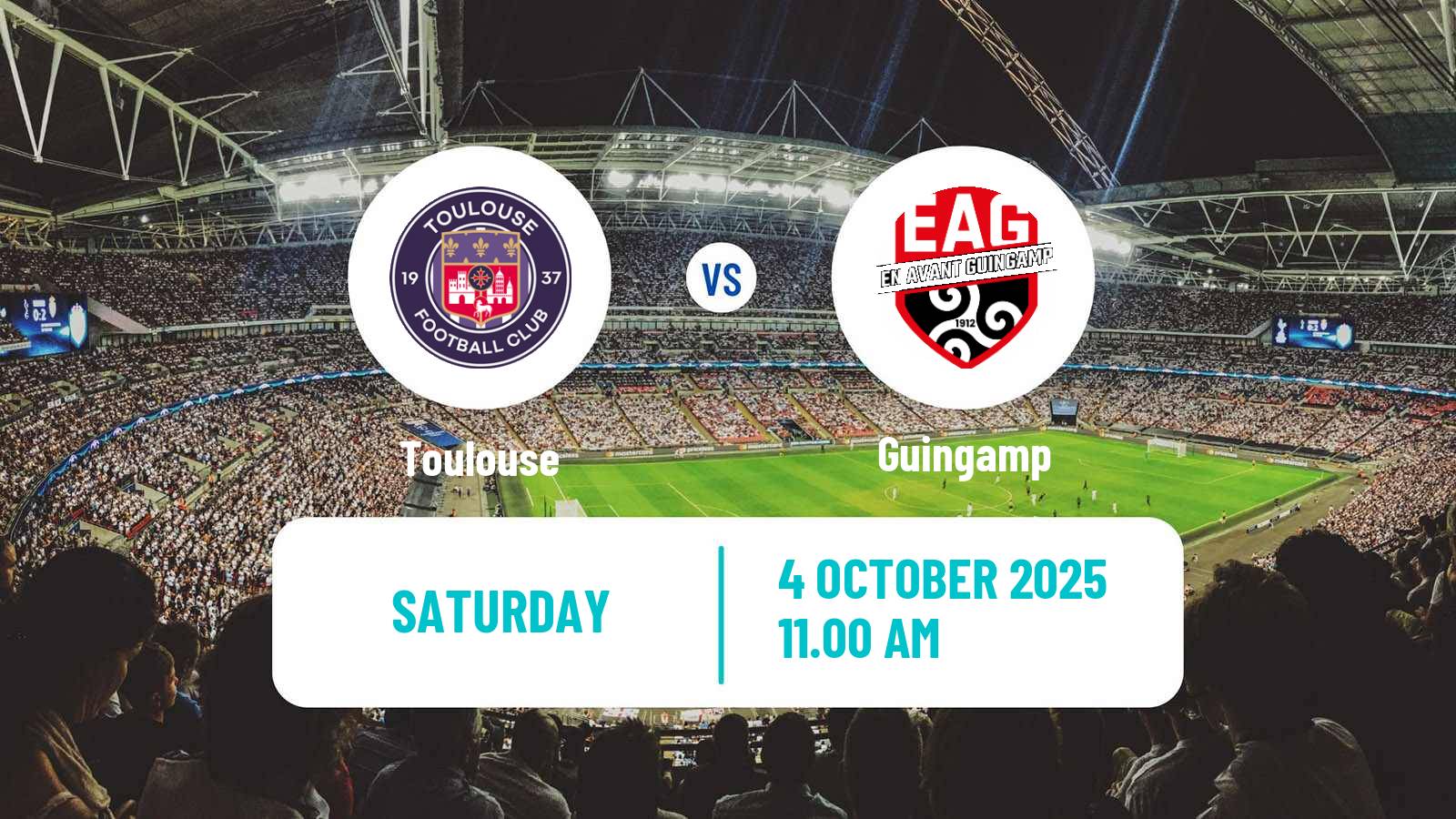Soccer French Division 2 Women Toulouse - Guingamp