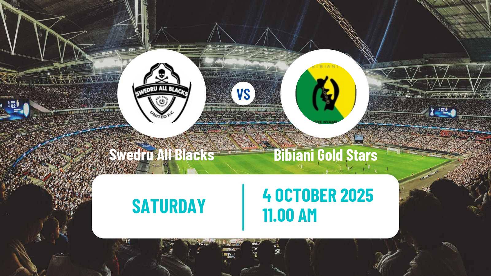 Soccer Ghanaian Premier League Swedru All Blacks - Bibiani Gold Stars