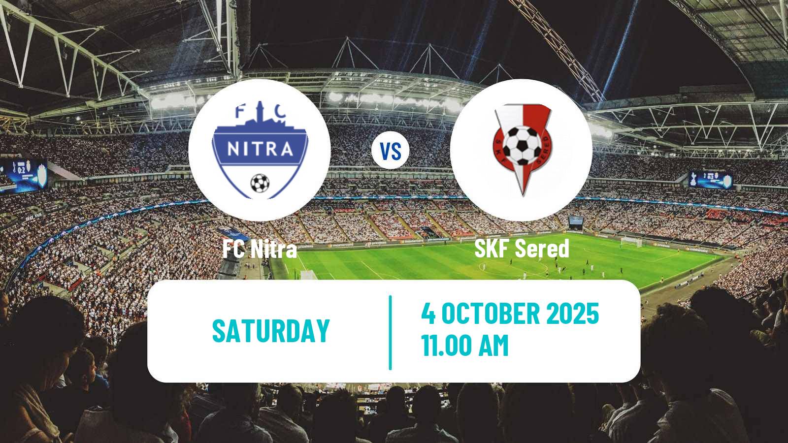 Soccer Slovak 4 Liga West Nitra - Sered